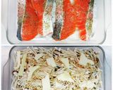 鮭ときのこのオーブン焼き作り方1写真