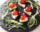 カマンベールと海苔わさびのピンチョス☆作り方3写真