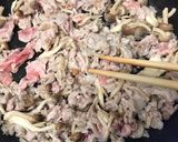 豚コマで☆塩レモン生姜焼き作り方4写真