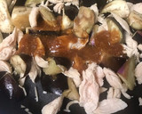 お弁当用☆鶏ささみとナスの味噌炒め作り方4写真