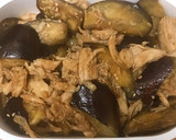 お弁当用☆鶏ささみとナスの味噌炒め作り方6写真