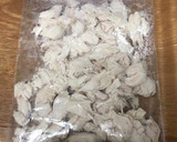 お弁当用☆鶏ささみとナスの味噌炒め作り方1写真