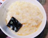 カンタン適当雑炊(1合)メモ作り方4写真