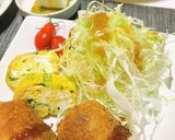 カレーコロッケメインの夕飯メニュー作り方3写真