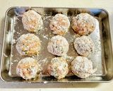 鶏ひき肉で♡ニラのスタミナ塩だれつくね♡作り方6写真