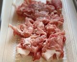 節約！豚こま肉で柔らか一口とんかつ作り方1写真