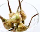 にんにく芽花蕾【にんにくの芽のつぼみ揚げ作り方4写真