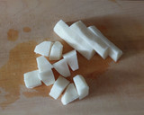えんどう豆と焼き長芋の鰻和え作り方3写真