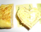 ♡ハート＆キューブ♡卵焼きｄｅキャラ弁作り方3写真