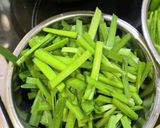空芯菜と豆腐炒め作り方2写真