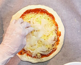 ふわふわ生地のピザの作り方　HBで簡単作り方19写真