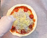 ふわふわ生地のピザの作り方　HBで簡単作り方22写真