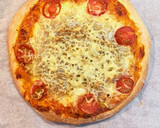ふわふわ生地のピザの作り方　HBで簡単作り方25写真