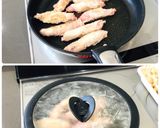 ポークポテトロールの豆乳クリーム煮作り方4写真
