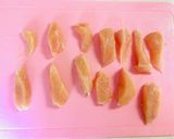 鶏胸肉の柔らか♡ハニーバターチキン風♡作り方1写真