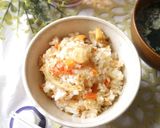 炊飯器で♪トマトと帆立のピラフ作り方4写真