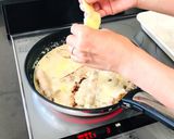 ポークポテトロールの豆乳クリーム煮作り方7写真