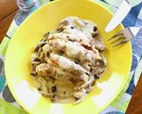 ポークポテトロールの豆乳クリーム煮作り方8写真