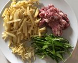 簡単！豚肉とじゃがいもの中華風炒め作り方3写真