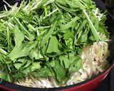 ランチ♡もやし&水菜たっぷり焼きそば作り方2写真