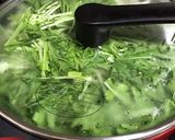 ランチ♡もやし&水菜たっぷり焼きそば作り方3写真