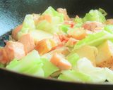 鶏もも肉と春キャベツと新じゃがのキッシュ作り方9写真