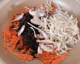 大根切り干しとひじきとサバ缶の煮物作り方3写真