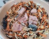 大根切り干しとひじきとサバ缶の煮物作り方4写真
