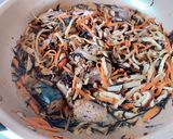 大根切り干しとひじきとサバ缶の煮物作り方8写真
