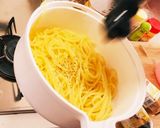 トマトと卵の黒胡椒パスタ極UMAMI美人作り方11写真