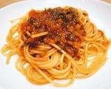お家の調味料で激ウマ！ミートソースパスタ作り方13写真