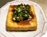 超楽々　ニラ豆腐　作ります作り方7写真
