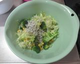 コーンとおじゃこのサラダ/七尾給食作り方4写真