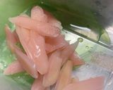 鶏むね肉と岩下の新生姜の和風炒め作り方5写真