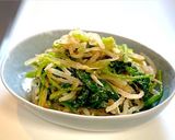 もやしとほうれん草の胡麻和え（ナムル）作り方6写真