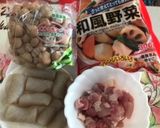 冷凍野菜を使う筑前煮作り方1写真