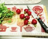 【浸け置き短縮術】ラディッシュ甘酢漬け作り方1写真