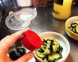 茄子のお刺身 すだち風作り方6写真