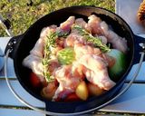 手羽元でローストチキン作り方1写真