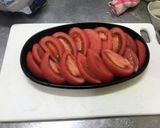 トマトのチーズ焼き作り方1写真