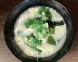 卵と豆腐わかめのふんわり中華煮麺作り方5写真