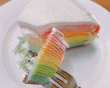 レインボー☆ミルクレープ☆ケーキ作り方13写真