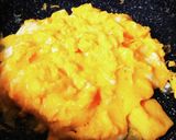 絹さやと玉子のスイートチリソースがけ作り方2写真