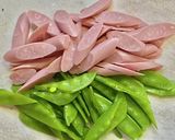 新ジャガイモと魚ニソのわさびマヨ和え作り方1写真