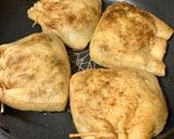 モロヘイヤ納豆 巾着焼き作り方5写真