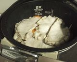 炊飯器で!蒸し豚野菜と味しみご飯作り方8写真