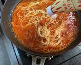 数分で作れる　トマトバジルスパゲティ作り方5写真