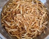 切り干し大根とおかひじきと鯖缶の煮物作り方1写真