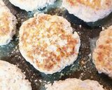 ヘルシー、生姜入り豆腐ハンバーグ作り方6写真