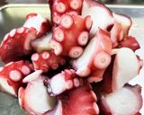青じそと蛸のごま味噌和え作り方1写真